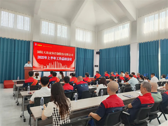 銅陵天海流體2025年上半年工作總結(jié)會(huì)議順利召開(kāi)